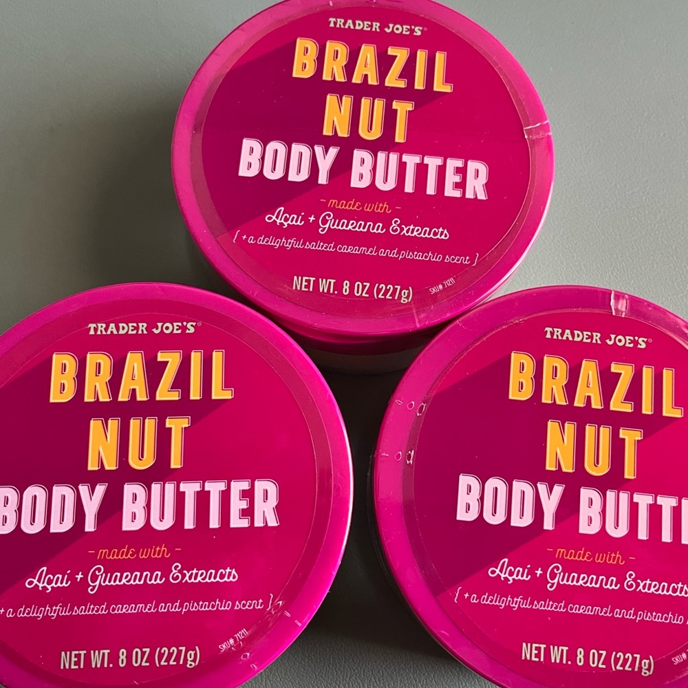 Trader Joe’s Brazil nut Body Butter - 3 pack